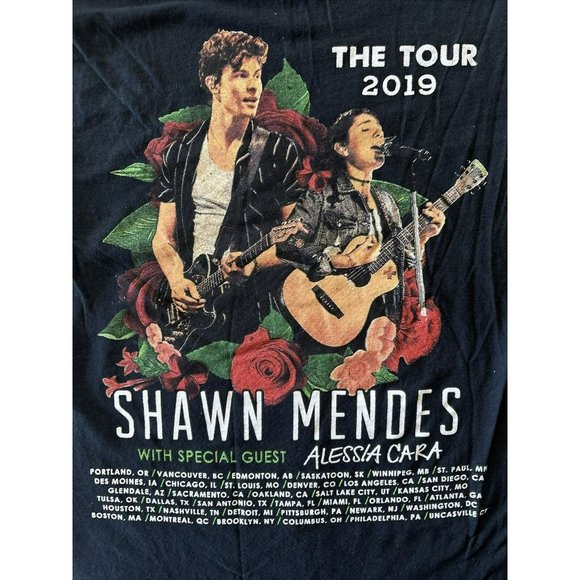 Shawn Mendes 2019 Tour Shirt Size S - Picture 2 of 2